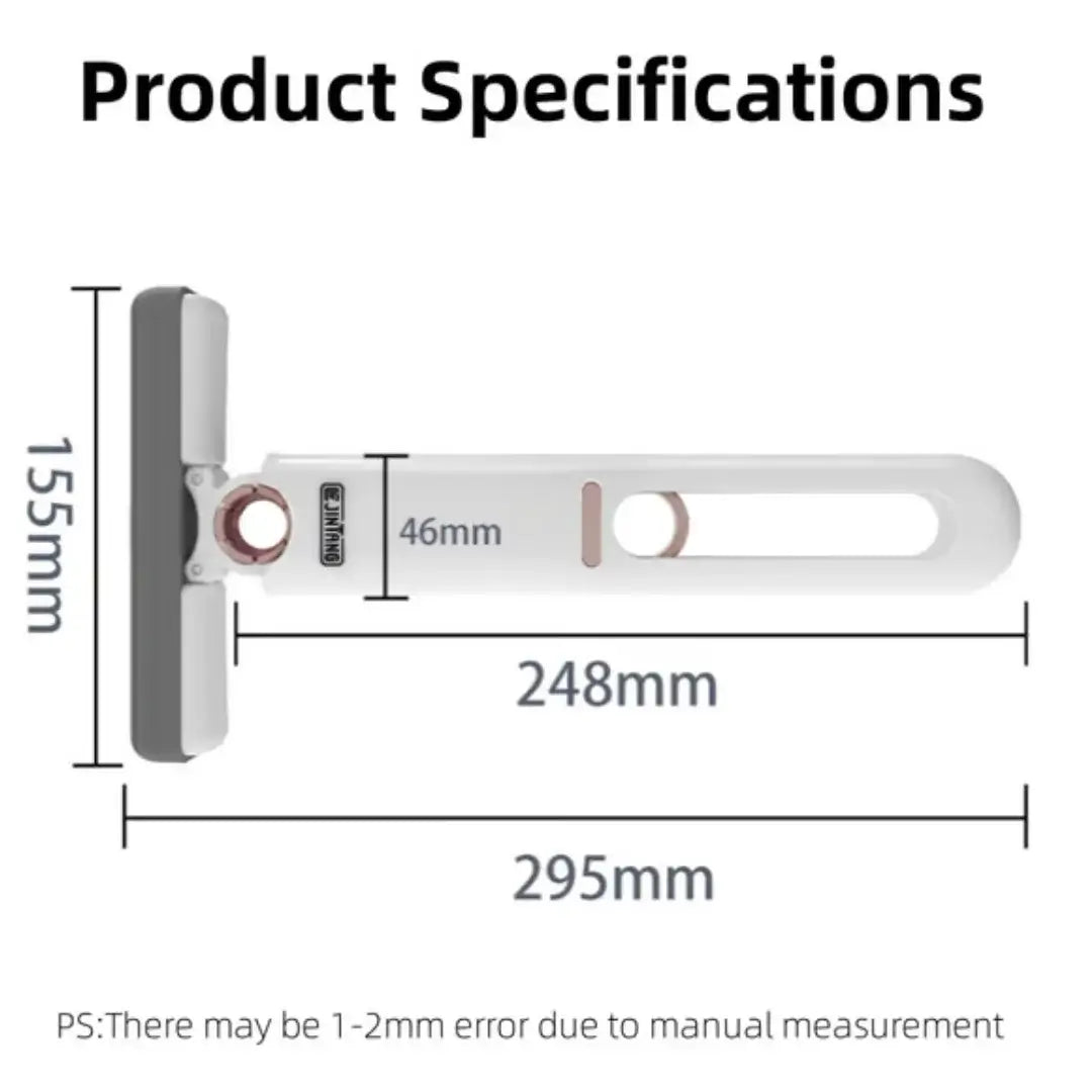 Portable Self-Squeeze Mop for Quick Surface Cleaning