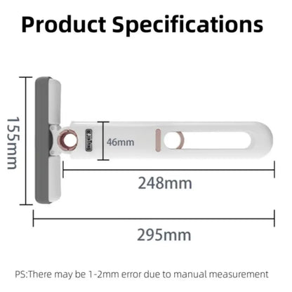 Portable Self-Squeeze Mop for Quick Surface Cleaning